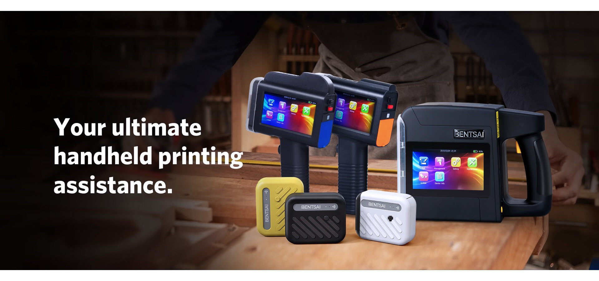 Best Portable Handheld Inkjet Printer and Ink Supplier BENTSAI