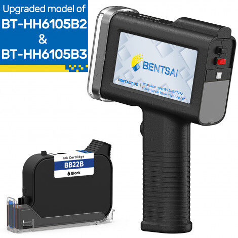 BENTSAI BT-HH6105F Handheld Inkjet Printer (Upgraded Model of BT-HH6105B2 B3)