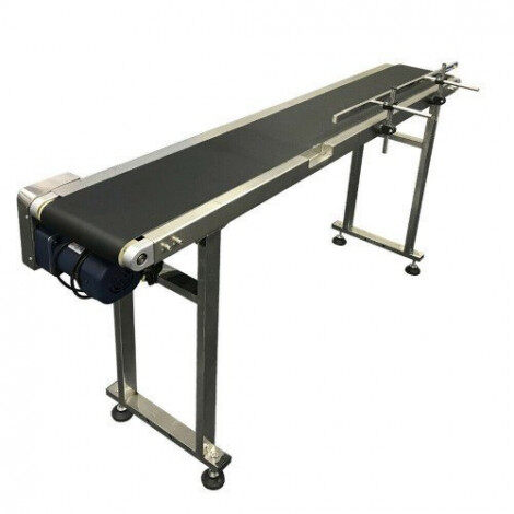 Stainless Steel Automatic Conveyor for Handheld Printer on Batch printing of Date Code Logo