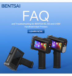 FAQ and Troubleshooting for BENTSAI B2, B3 and 6105F Handheld Inkjet Printers
