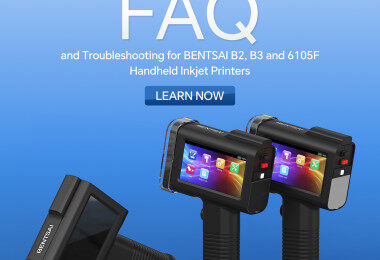 FAQ and Troubleshooting for BENTSAI B2, B3 and 6105F Handheld Inkjet Printers