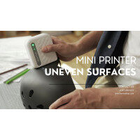 Mini Handheld Printer for Printing on Uneven Surfaces