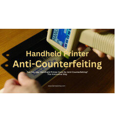 Using Handheld Inkjet Printer Guns for Anti-Counterfeiting Measures