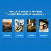 FSMA 204 & You:  Affordable Traceability Solutions for Small Food Manufacturers