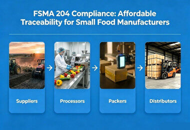 FSMA 204 & You: Affordable Traceability Solutions for Small Food Manufacturers
