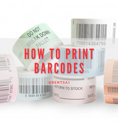 How to Print Barcodes Using a Handheld Printer