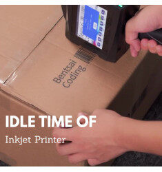 How Long Can a Handheld Inkjet Printer Can Sit Unused?