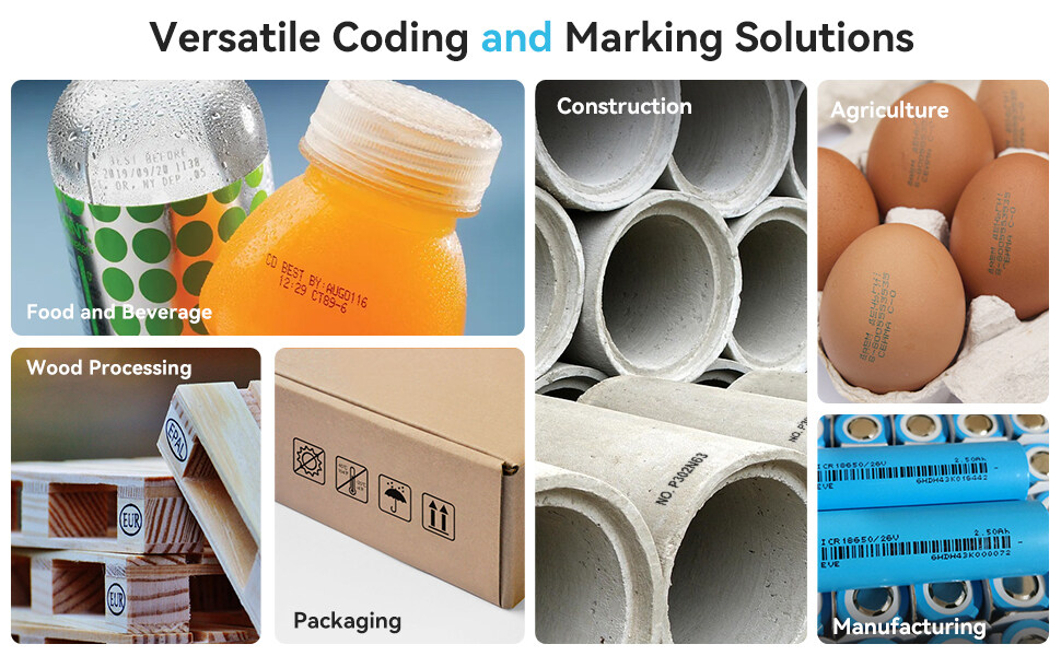 Versatile coding applications of Bentsai handheld printer