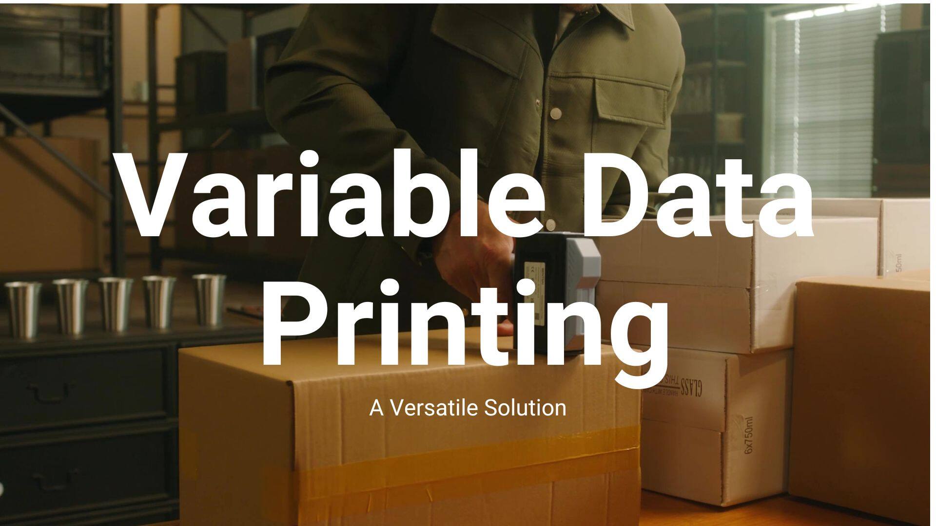 Variable database printing