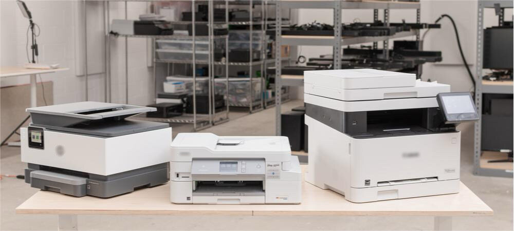 Traditional inkjet printers
