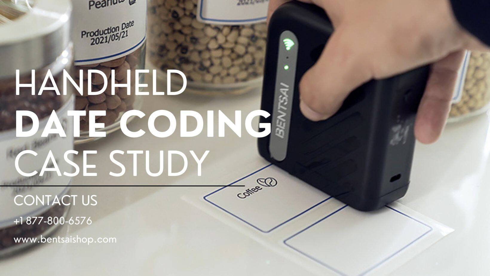 Date coding with handheld printers