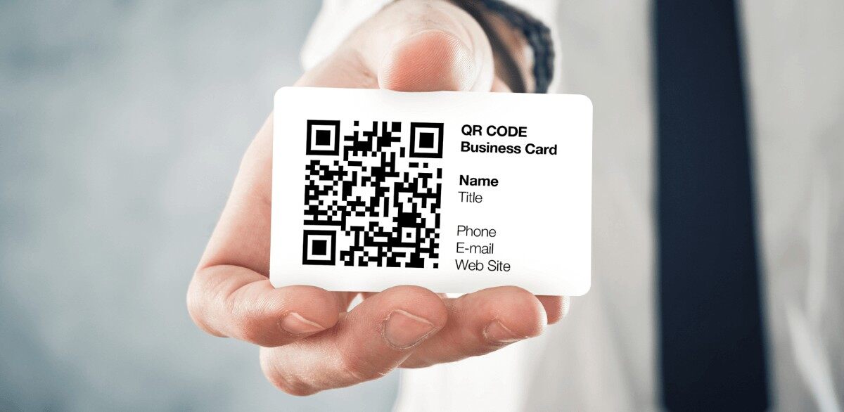 Business Card with QR code