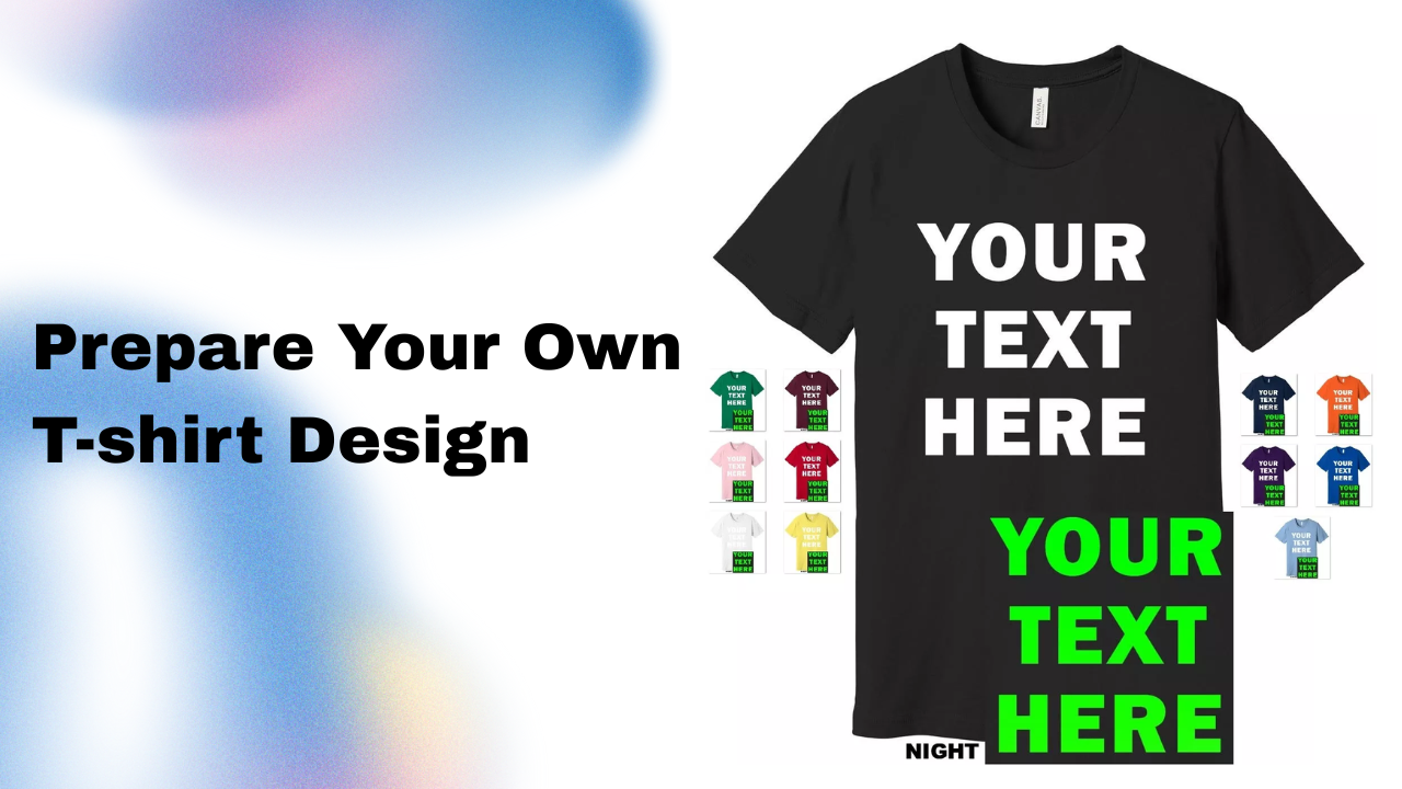 Start designing T-shirt DIY patterns