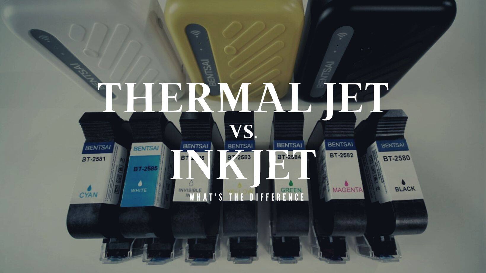 thermal inkjet printer vs. inkjet printer